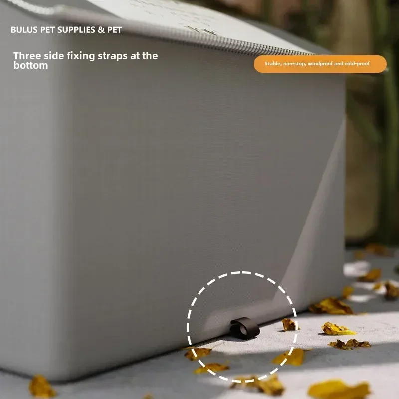 OIMG притулок для кошек водонепроницаемый уличный кошачий домик складной теплый