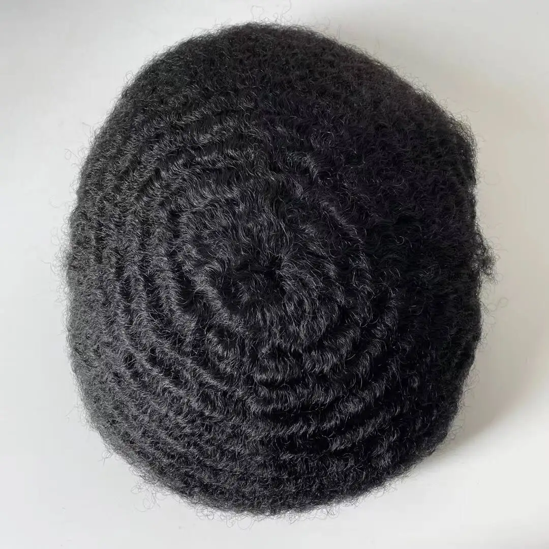 Клиновидный парик NLW для мужчин 10 х8 дюймов 8 мм