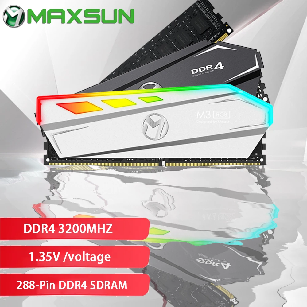 

Модуль памяти MAXSUN DDR3 DDR4, 4/8/16/2666 МГц, 3200 МГц