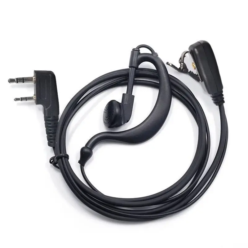 

K-Head Universal Hand-Held Walkie-Talkie Headset With High Quality And Loud Ear-Hanging Headset