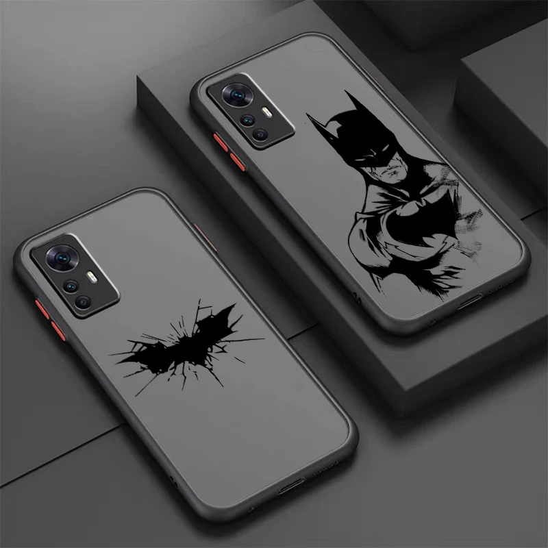 Чехол для телефона J-Jokers Luxury Art B-Batmans Frosted прозрачный Xiaomi Mi 13 12 12T 11T 11 11i 10T 10 9T Pro Lite