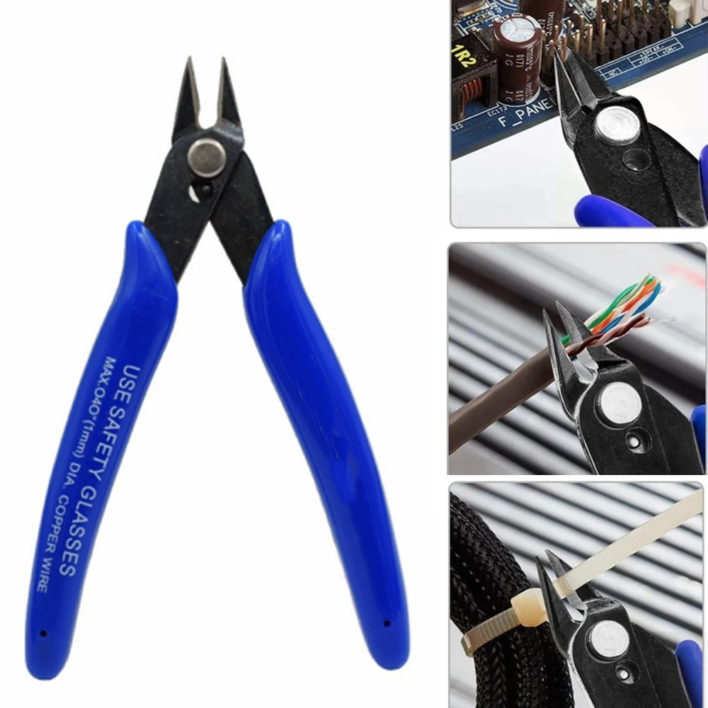 

Электрическое долговечное долото, инструмент, плоскогубцы 170, мини-кусачки для резки, мини-кусачки для резки электрических проводов и кабел...