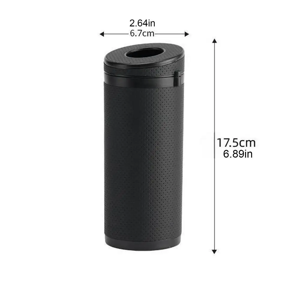 

Автомобильный контейнер для салфеток, держатель цилиндра, круглый контейнер, дозатор, трубка для автомобиля с безопасным молотком, дизайн, аксессуары для салона автомобиля