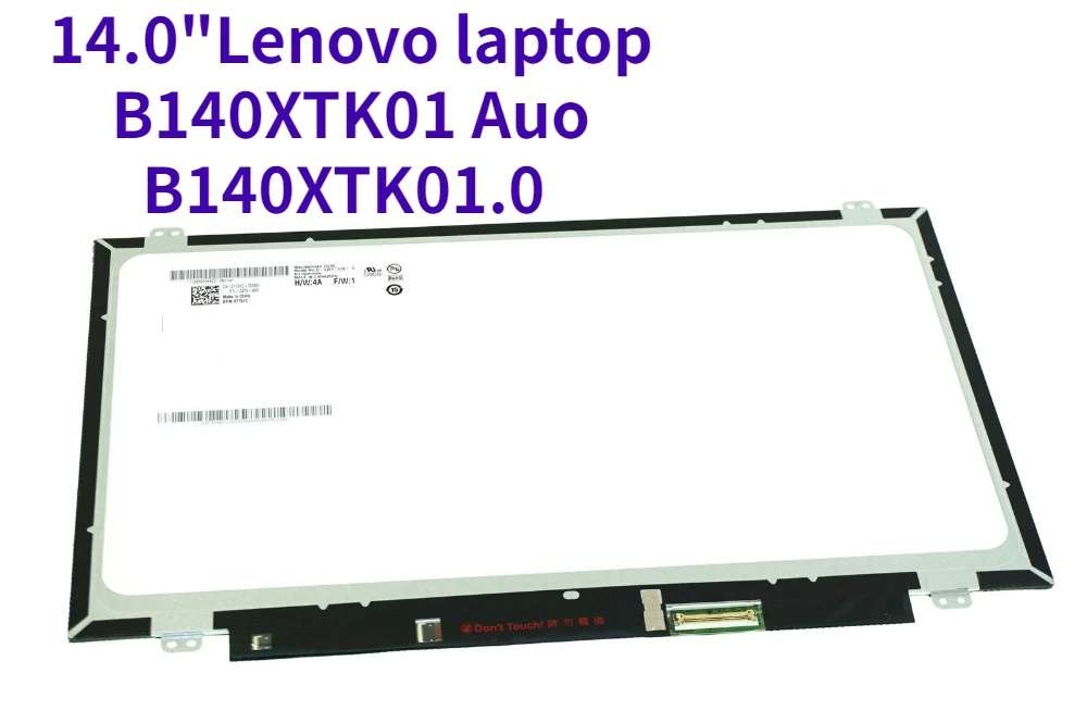 

Для ноутбука AUO B140XTK01.0, для Lenovo B140XTK01 HD 1366X768 с сенсорным экраном 14,0 дюйма HD, светодиодная ЖК-панель, глянцевая сменная панель