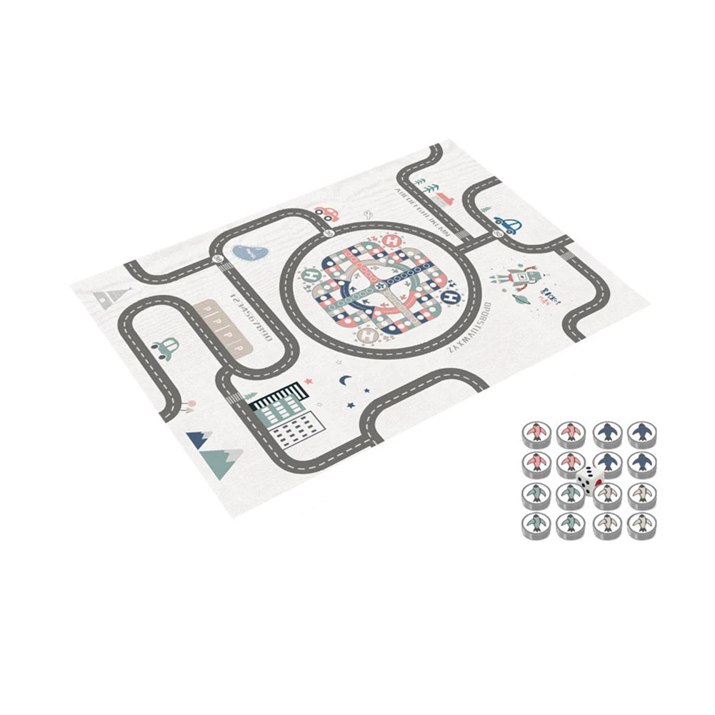 Складной детский игровой коврик для ползания и занятий коврик-головоломка