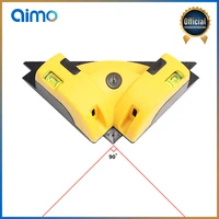 new 90%c2%b0 laser level right angle vertical high quality instrument tool laser measuring tool red laser ground level