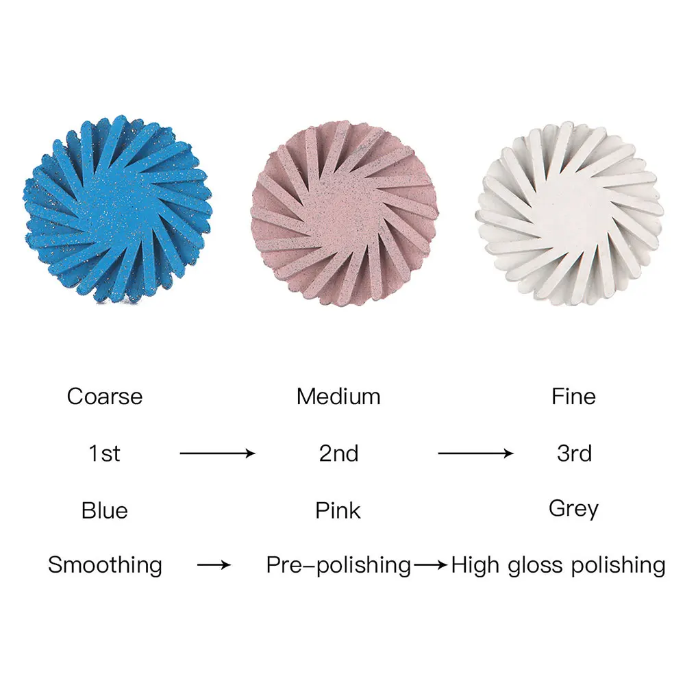 Набор шлифовальных дисков AZDENT 3 шт./коркоркор. алмазные шлифовальные диски HP 2 35 мм