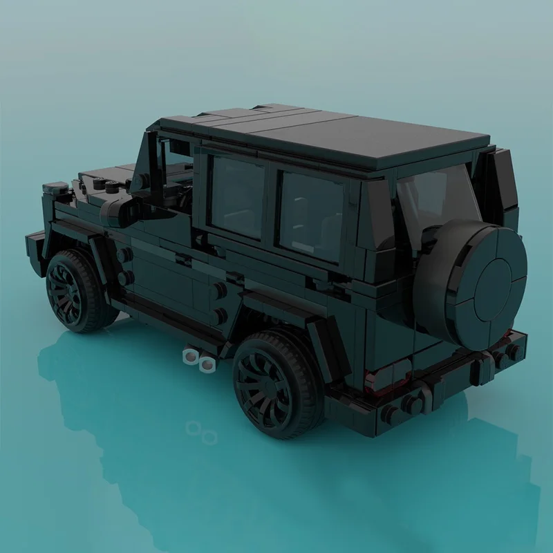 Фото 527 шт. MOC Mercedesesed G модификация городские чемпионы модель строительные игрушечные блоки собрать рождественские подарки DIY творческий кирпич для детей №2