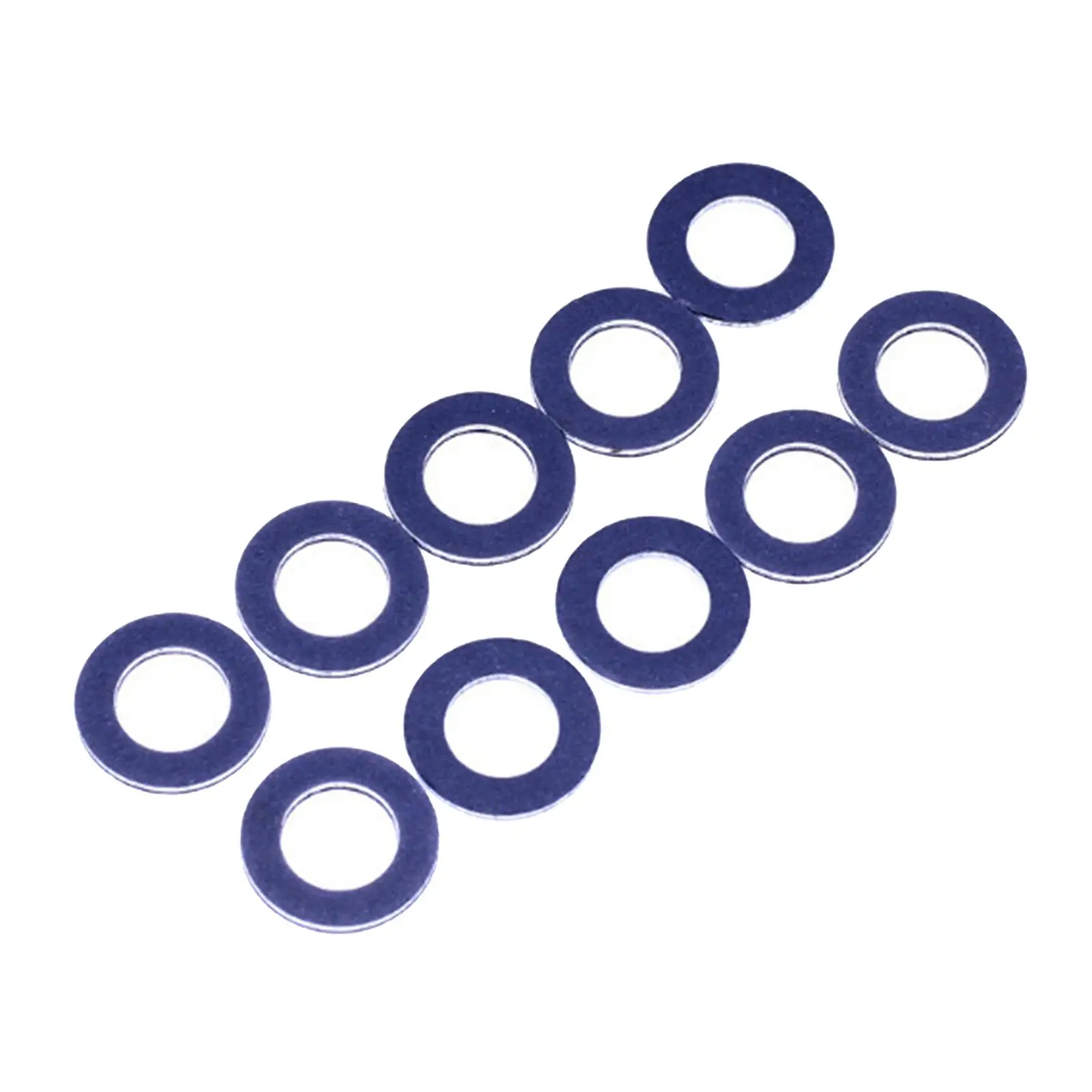 

10x Автомобильная Пробка для слива масла, набор прокладок медные шайбы для Camry Lexus corolla 12 мм, уплотнительное кольцо, прокладка M14x20x1.5