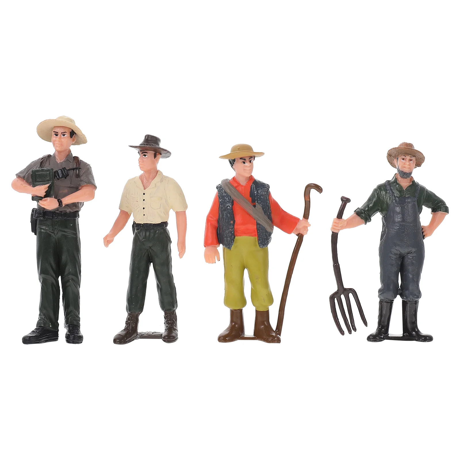 

Farmworker Peoplemodel Farm Farmer Figurines Figures Decor Props Workerlandscapefemale Scale Play Scenes Miniature Standing Mini