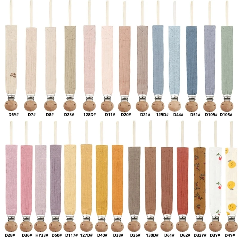 

Пустышка для младенцев, держатель соски из мягкого хлопка, детский Держатель для пустышки, детская цепочка для пустышки 40JC