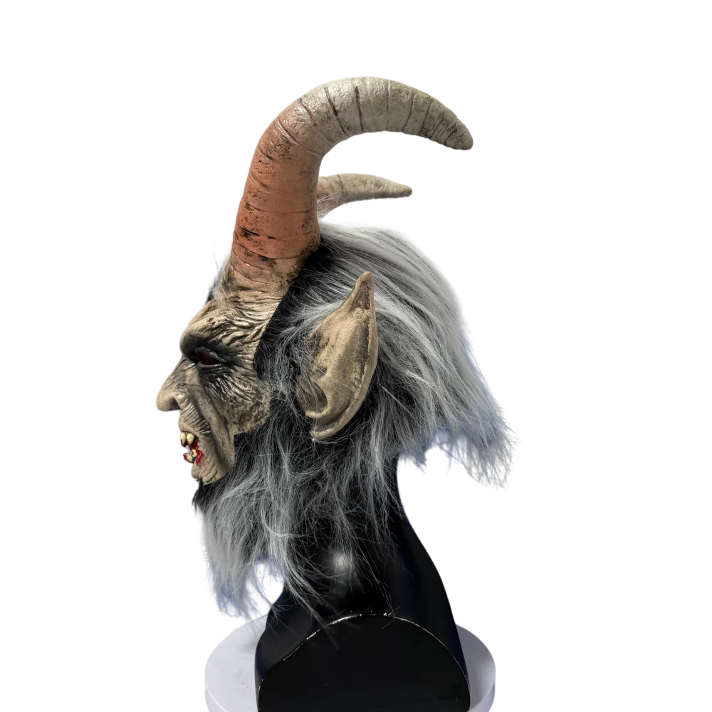 1 шт. рогатый монстр демон Люцифер маска ужасов латексные маски анфас косплей