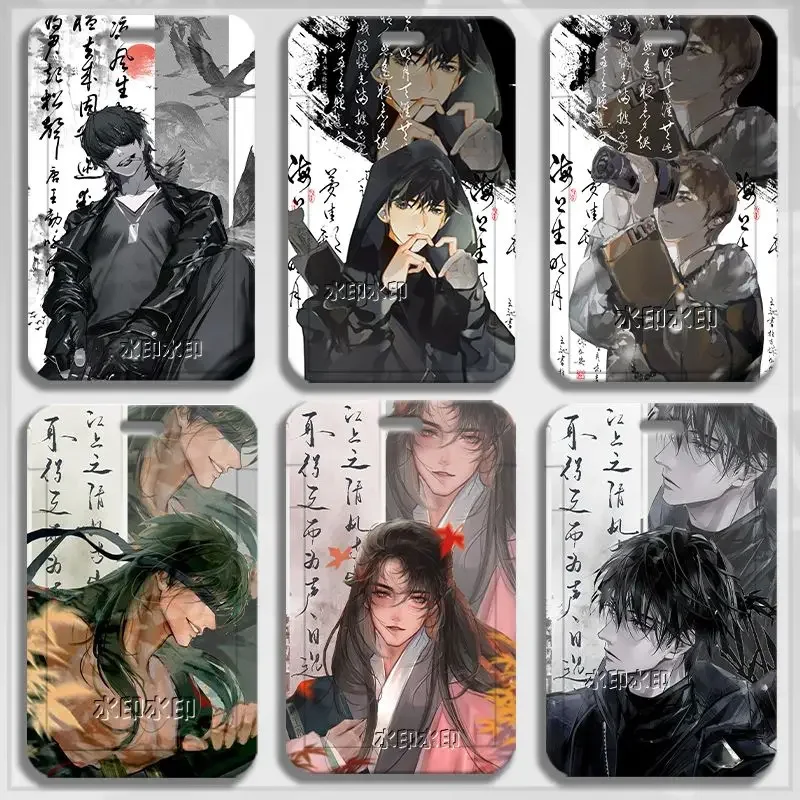 Wu Xie Zhang QIling Аниме Обложка для карт Daomu Biji Мультяшный защитный чехол кредитных