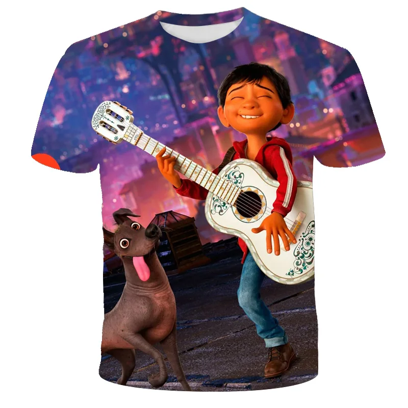 

Summer 2022 Coco 3D Prints cozy casual T-shirts For Boys And Girls Children's Clothing For Summer Kids