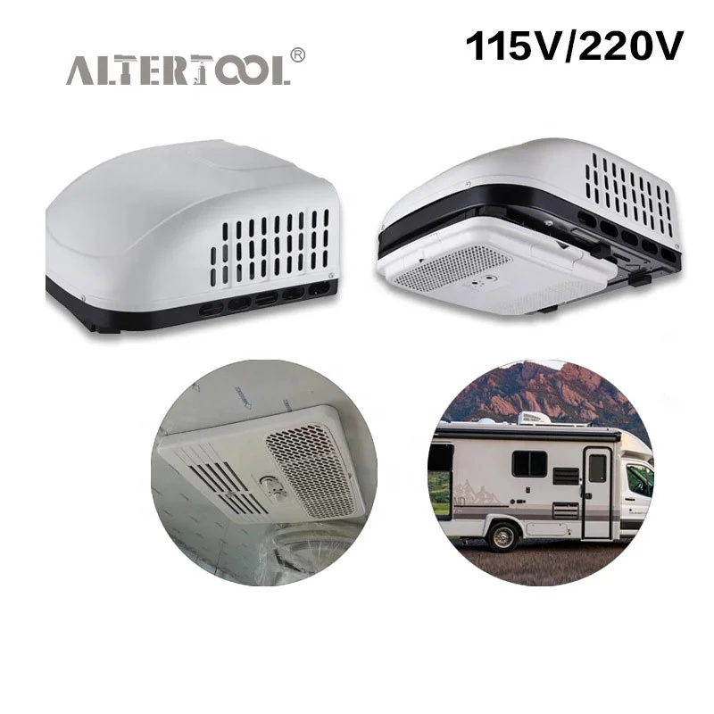 

Altertool High Quality Overhead Type Air Conditioner For Truck Camper Rv Dining Car Excavator Air Condition