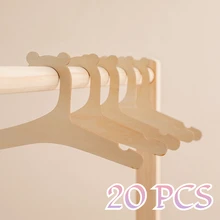 크리에이티브 아기 옷 걸이 랙, 아기, 미니 나무 옷걸이, 집, 소녀, 공주 방, 보육 장식, 어린이 선물, 5/10 개