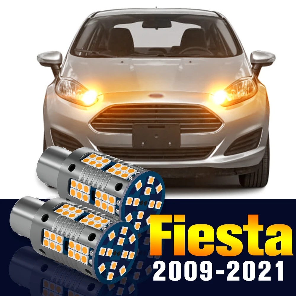 

2pcs LED Turn Signal Light Bulb Turning Lamp For Ford Fiesta 6 7 2009-2021 2013 2014 2015 2016 2017 2018 2019 2020 Accessories