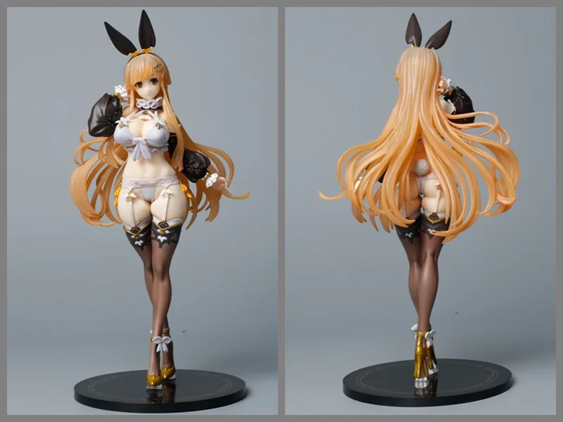 

Anime figure Sexy beauty original painting Mois Rabbit girl 1/6 Gentleman standing model decoration box hand do