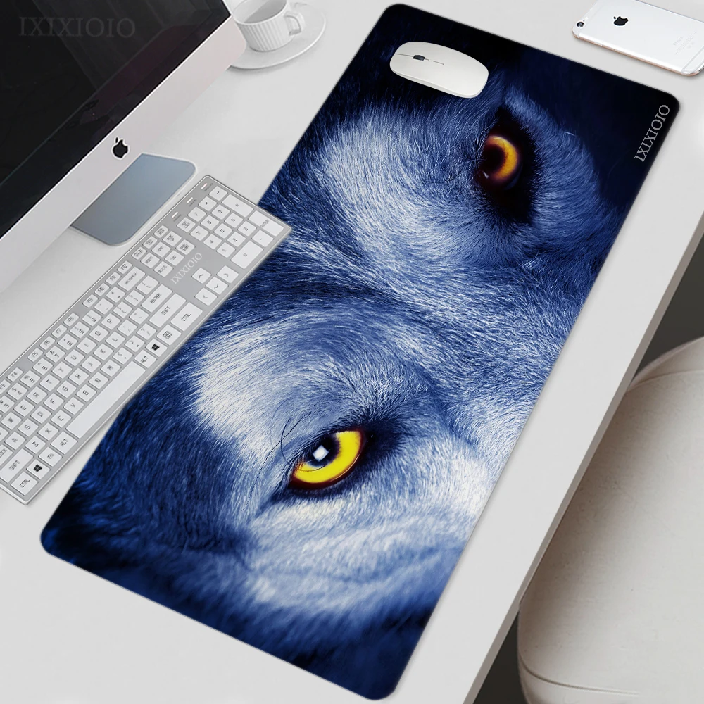 

Wolf Mouse Pad Gaming XL Home Large Mousepad XXL MousePads Mouse Mat Natural Rubber Office Non-Slip Computer Table Mat Mice Pad