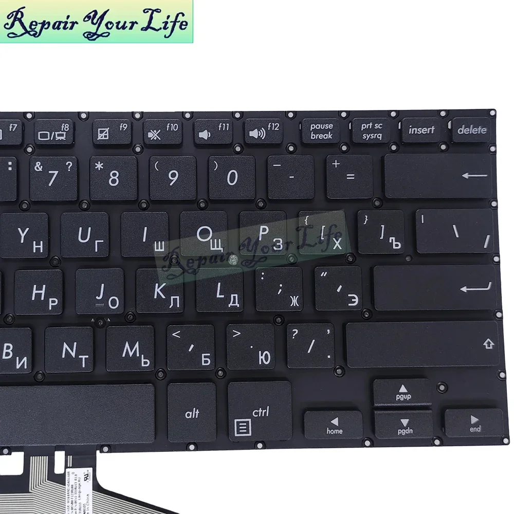 RU русская клавиатура для ноутбука Asus VivoBook 2-в-1 TP401 TP401NA TP401CA TP401MA TP401NAS TP401CAE TP401CAS TP401MAS