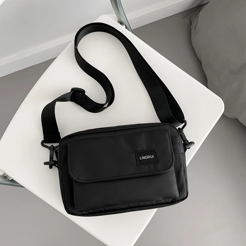 

Bag Nylon Street Trend Crossbody Fashion Bag Light Versatile Bags Shoulder Small Small-capacity Man Men Casual Square Simplicity