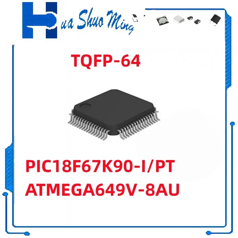 

5Pcs/Lot New PIC18F67K90-I/PT PIC18F67K90-I AMEGA649V-8AU AMEGA649V tqfp64