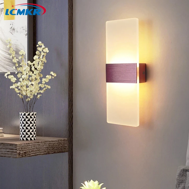 

Простые декоративсветодиодный светодиодные Настенные светильники в скандинавском стиле, настенное освещение для прикроватной тумбочки, к...