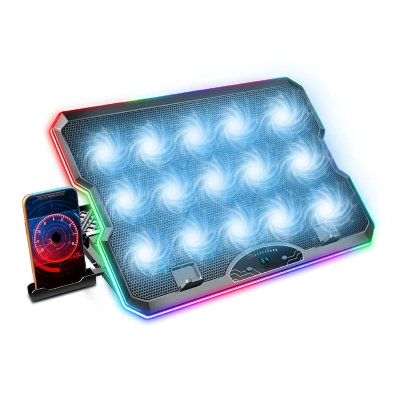 Усовершенствованная охлаждающая подставка для ноутбука с легкими вентиляторами