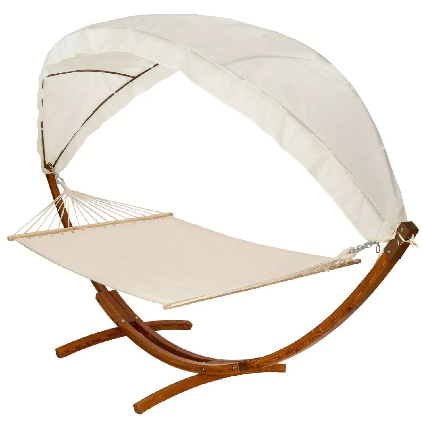 

Hammock, Hammock with stand, Hammock 2 places, Double hammock Support Pine wood and Umbrella 4 meters lounge chair