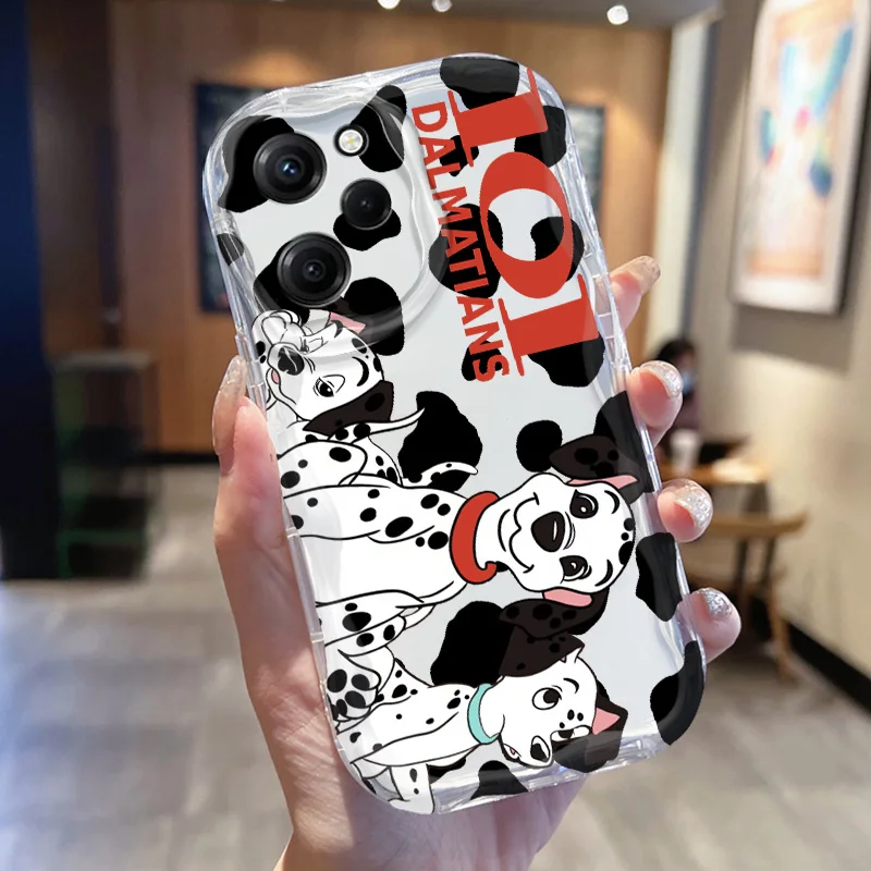 Фото Чехол для Xiaomi Redmi 13 12 10 9 A1 A2 A3 K50 40 30 AT A C i X S Pro Plus, мягкий чехол с изображением далматинцев из мультфильма Disney 101 №2