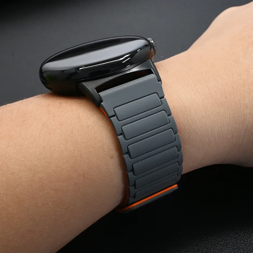 Мягкий силиконовый ремешок для Google Pixel Watch 3 45 мм сменные аксессуары браслета