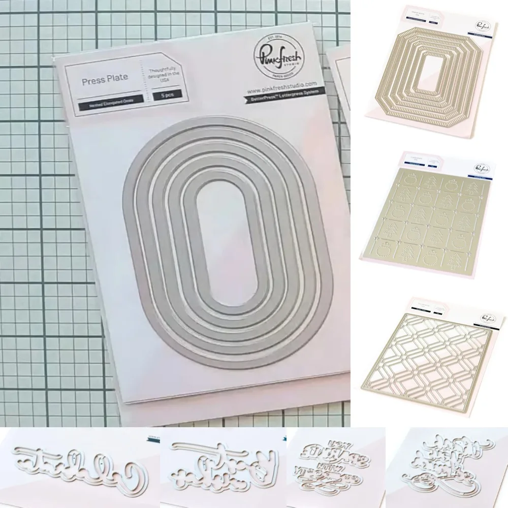 Большая распродажа металлическая режущая рамка прямоугольные и эллиптические