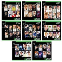 8 style kpop stray kids photocards personal hd printed photo cards thicken postcard small lomo cards for fans collection 8pcs