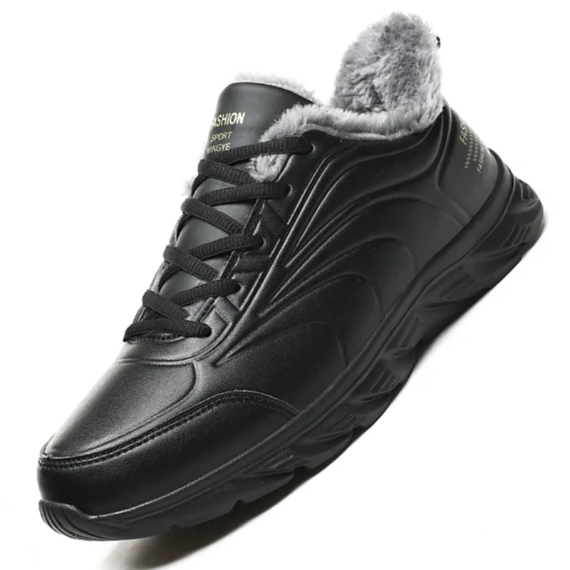 

Брендовые зимние кроссовки для мужчин и женщин, кроссовки для спорта на открытом воздухе, теплые меховые кроссовки, Нескользящие кроссовки,...