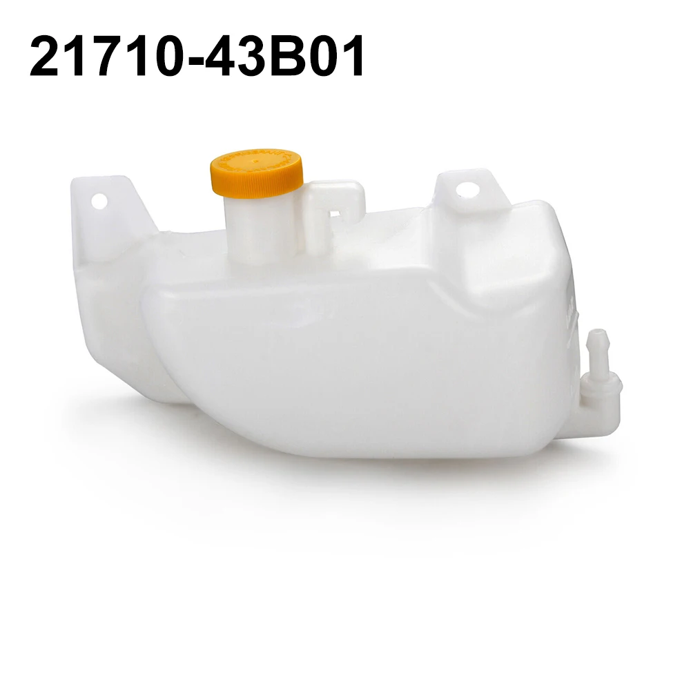 

1pc Coolant Expansion Water Tank With Cap Plastic Replacement For Nissan MICRA K11 1992-2002 21710-43B01