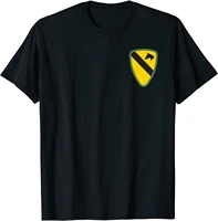 us army 1st cavalry division men t shirt short sleeve casual 100 cotton o neck summer tees