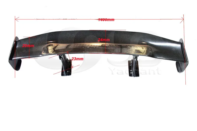 Задний спойлер в стиле VS из углеродного волокна Trade Assurance подходит для Lancer Evolution 7-9