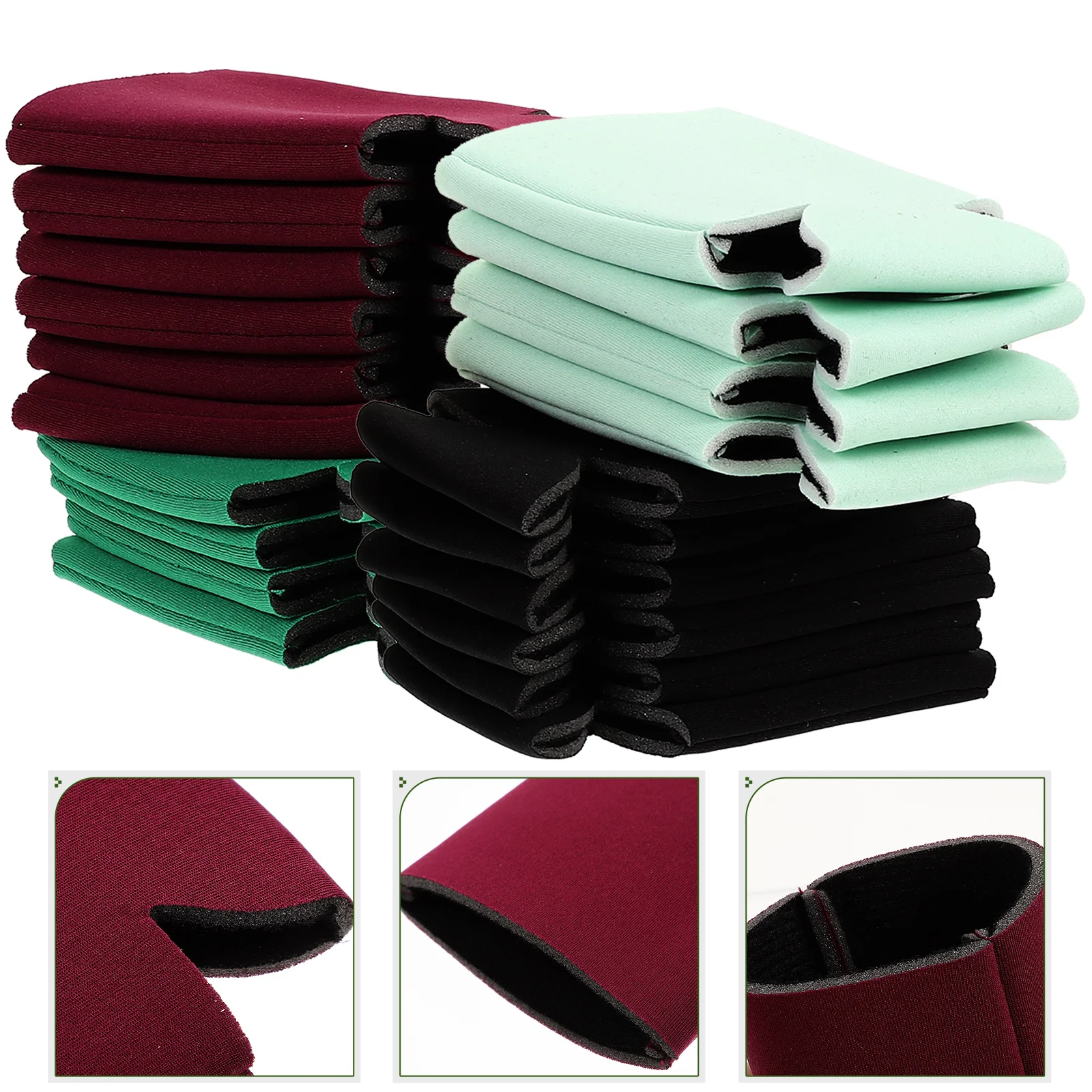 

20 шт., стеклянные крышки для бутылок из неопрена