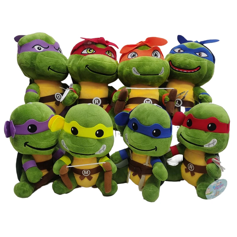 

Teenage Mutant Ninja Turtles Stuffed Plush Doll Toy Cartoon Figure Donatello Mikey Raffaele Leonardo Kids Toys For Children Gift