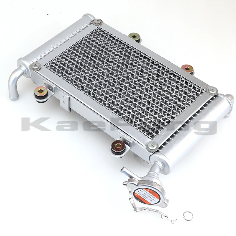 

Radiator Engine WATER Cooled Cooler fan for Zongshen 150 200CC 250CC BUGGY ATV QUAD BIKE GO KART Accessories