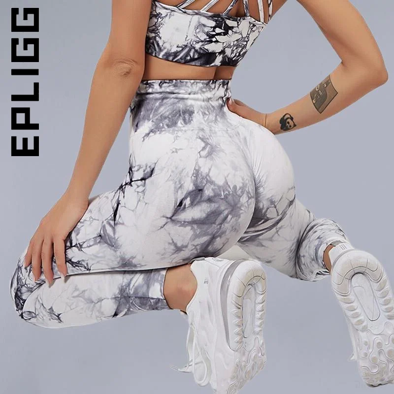 

Бесшовные штаны Epligg для йоги, леггинсы, женские леггинсы для фитнеса и тренировок, женские спортивные Леггинсы