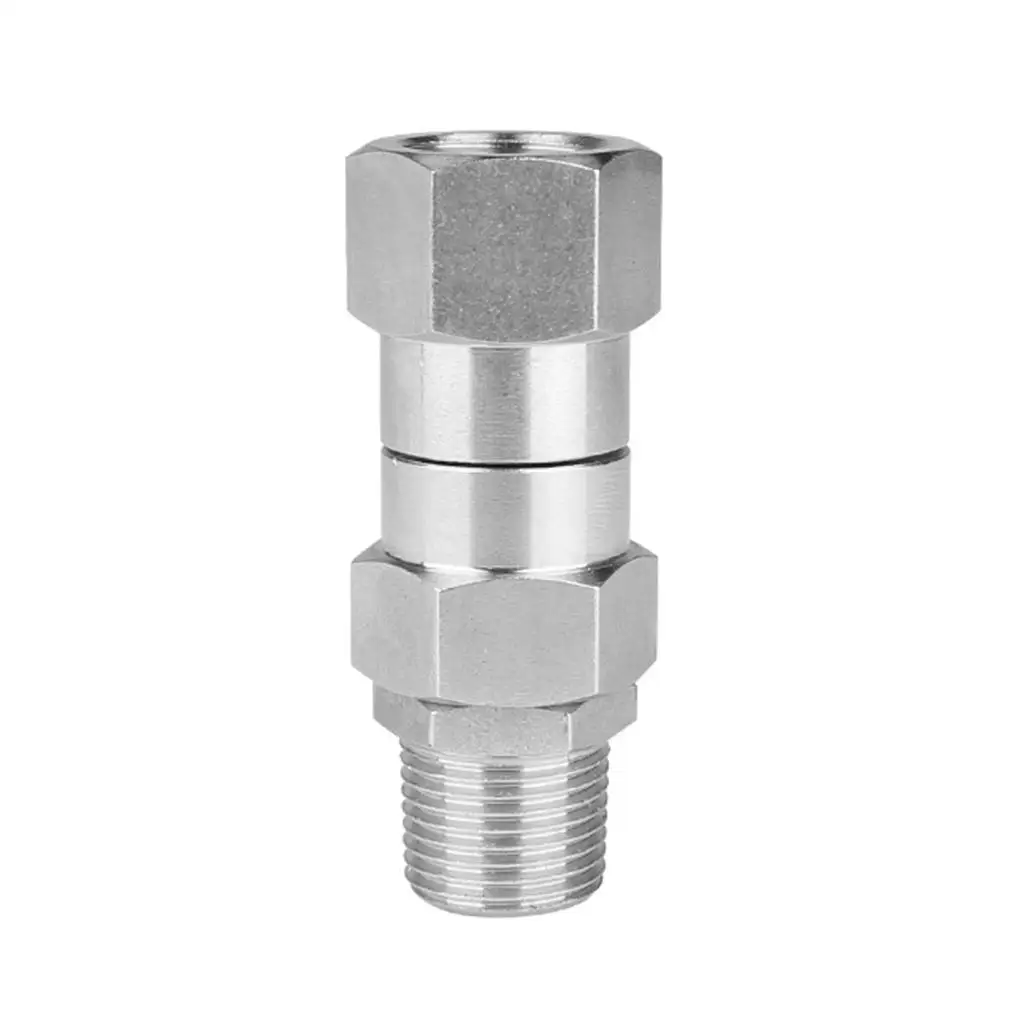 

1pc High Pressure Washer Swivel Joint 3/8 Inch NPT Thread Fittings 4500 PSI