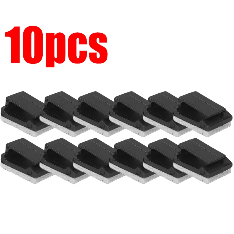 

1-50 шт. самоклеящиеся автомобильные фиксирующиеся зажимы для кабеля передачи данных