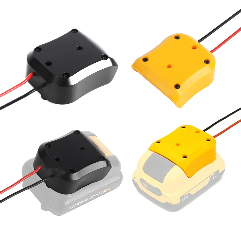 Adapter For Dewalt 10.8v-12v Max Lithium Battery Dock Power 