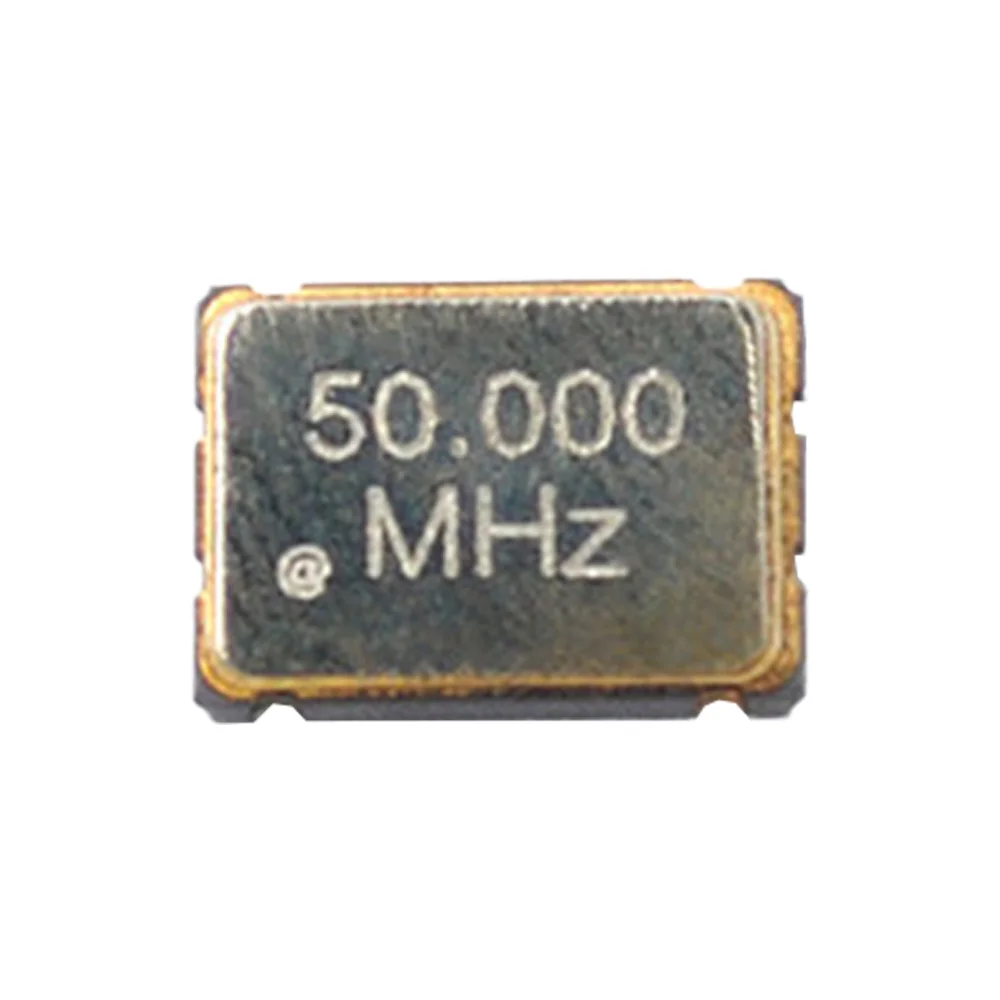 

5 шт. 5*7 мм 7050 4-контактный SMD генератор 50 МГц 50 м 50,000 МГц активный кварцевый генератор