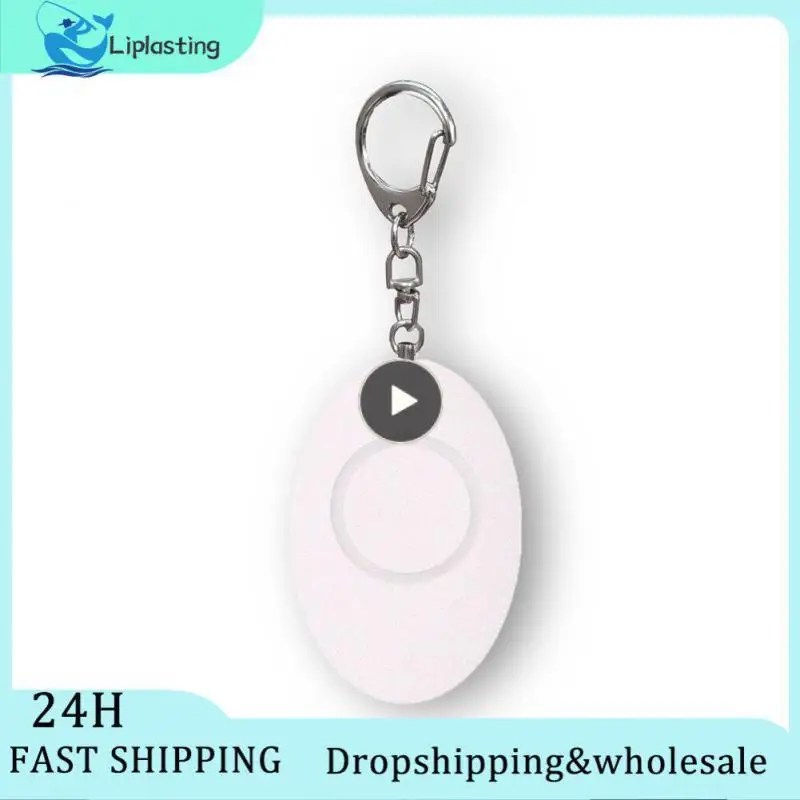 

Self Defense Alarm 120dB Egg Shape Girl Women Security Protect Alert Personal Safety Scream Loud Keychain Emergency DefenseAlarm