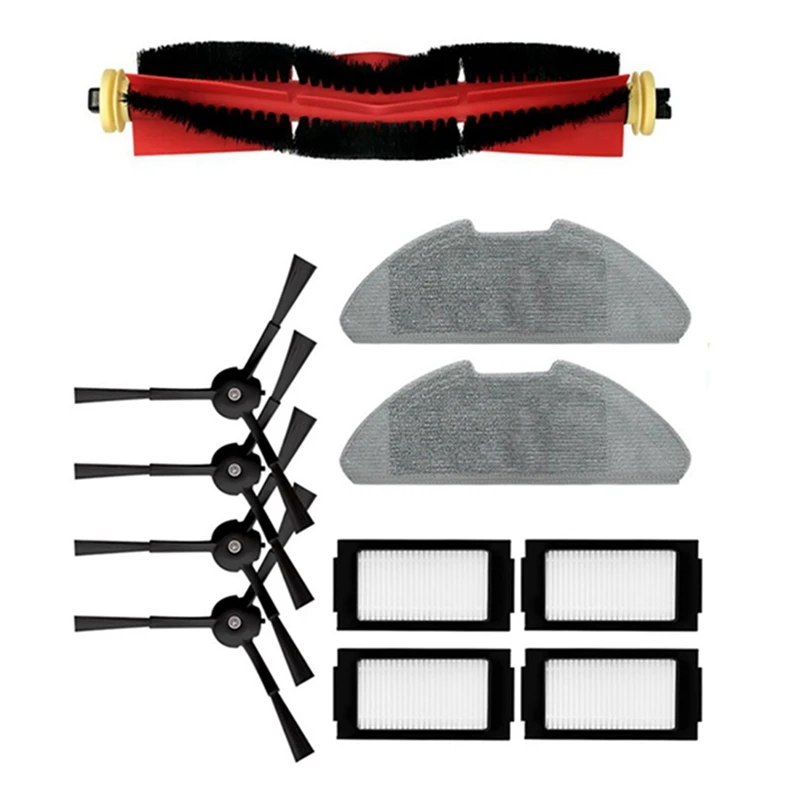 

1 Set Robot Vacuum Cleaner Accessories Sweeper Parts Roller Brush Side Brushes HEPA Filter Compatible For Mijia Pro MJSTS1