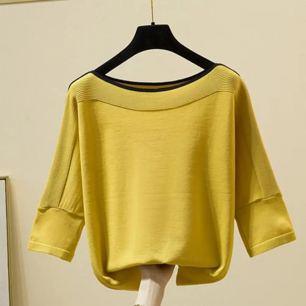 Женские дышащие топы стильные женские с круглым вырезом однотонные футболки для