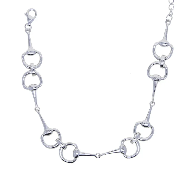 Женская Блестящая бижутерия из серебра 925 пробы 15 + 4 см