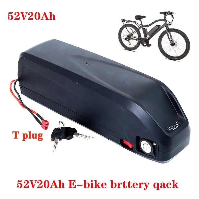 

52V20Ah 14S 18650 eBike Battery Hailong case with USB 1000W Motor Bike conversion kit Bafang Electric Bicycle US EU duty free